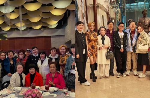 查小欣分享全场合影。（图／翻摄自cha_siuyan IG）
