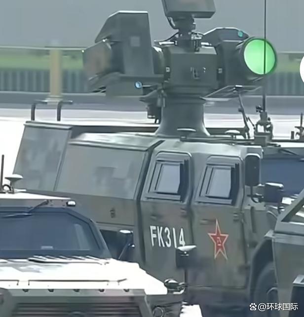 阅兵反无人机装备尽显科技锋芒