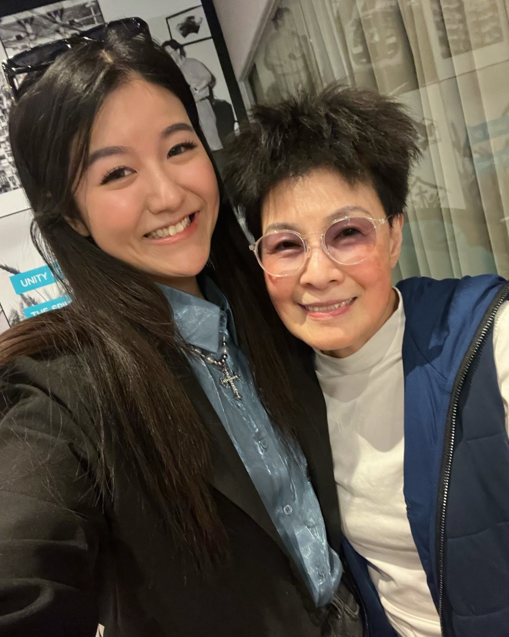 黄恺欣罕有现身人前。