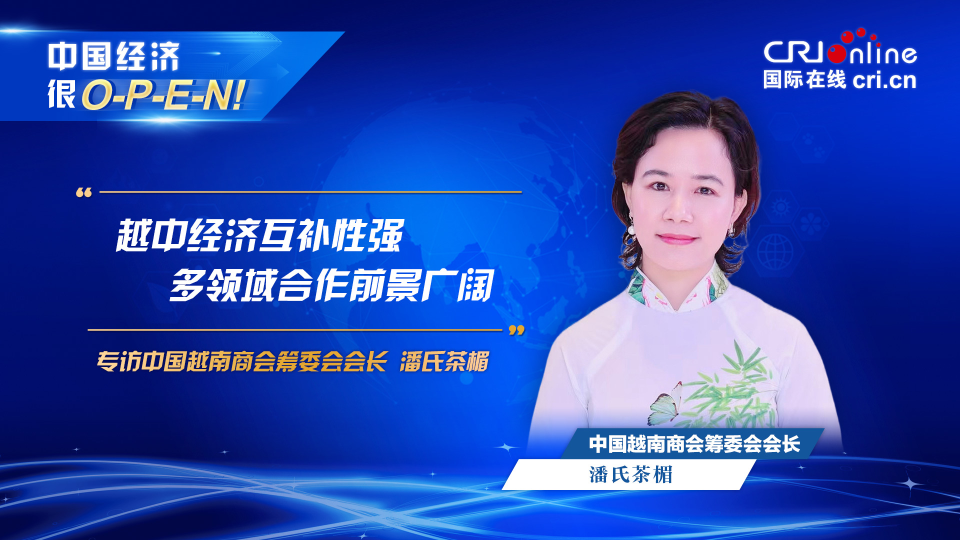 【中国经济很O-P-E-N!】中国越南商会筹委会会长:越中经济互补性强 多领域合作前景广阔 【中国经济很O-P-E-N!】中国越南商会筹委会会长:越中经济互补性强 多领域合作前景广阔_fororder_越南