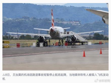 意大利一男子被吸入飞机引擎身亡