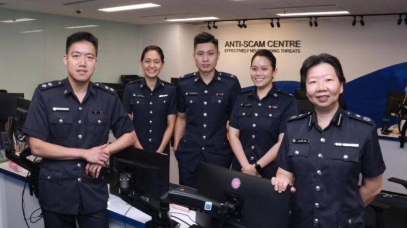 新加坡反诈骗指挥处与香港执法部门合作，成功追回骗款。 联合早报