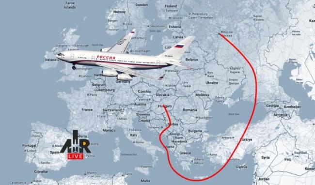 外媒：普京专机或将绕行抵达布达佩斯