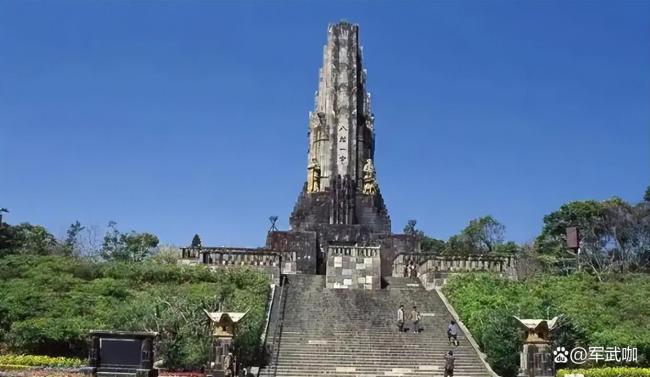 日本曾掠夺南京石头建罪恶塔