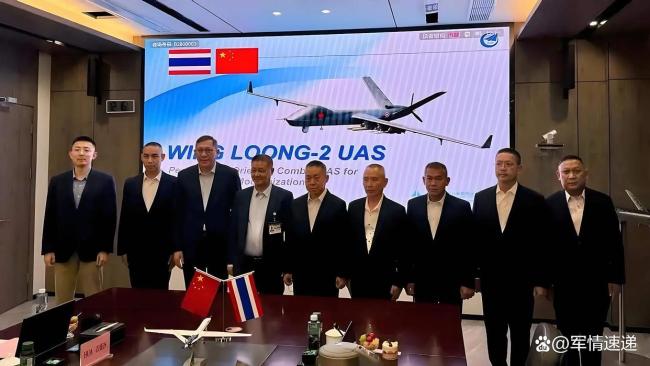 泰陆军司令参观翼龙-2产线有何意味