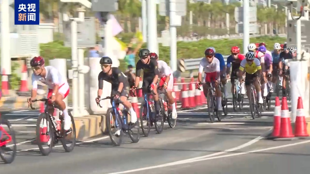 一赛跨三地 全运会公路自行车赛展现粤港澳大湾区互联互通