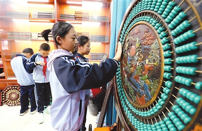 非遗珠算 指尖传承