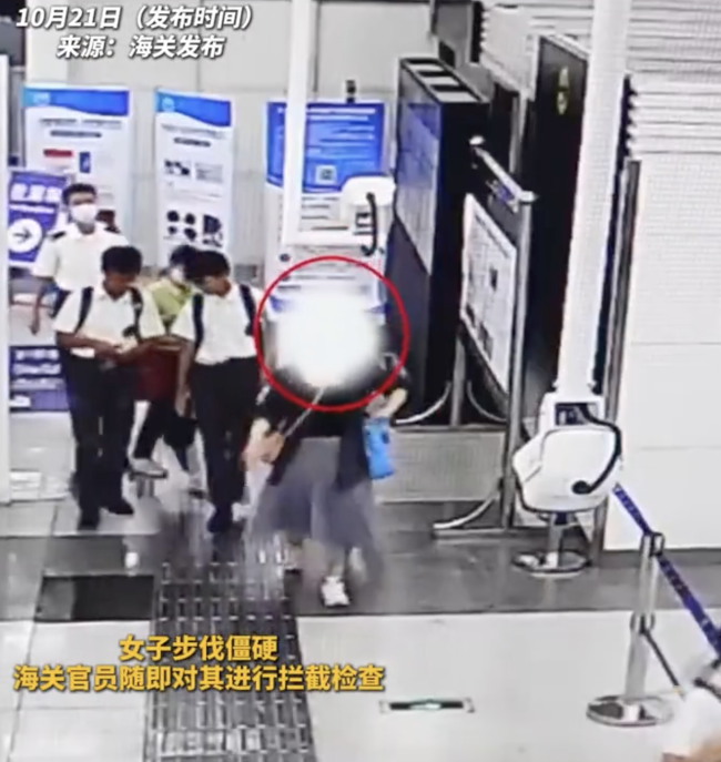 2女子大腿绑68只活乌龟入境被查 紧身裤藏匿手法曝光