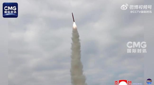 朝鲜进行舰地战略巡航导弹试射