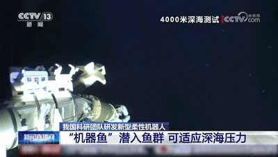 可潜入4000米深海!我国最新研制“机器鱼”来了