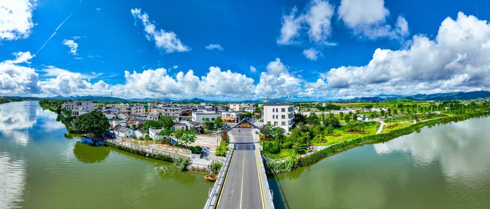 图为海丰县联安镇,海丰县被列入广东省首批15个以县城为重要载体的新型城镇化试点名单。(受访者供图)