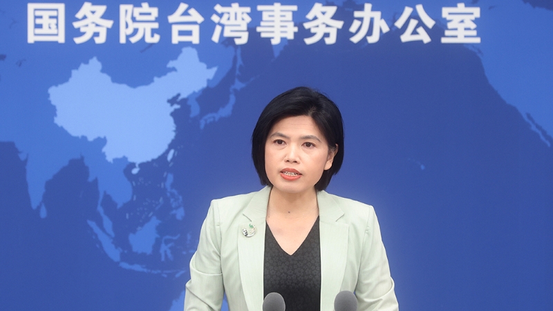 国台办发言人朱凤莲。 中新社.jpg