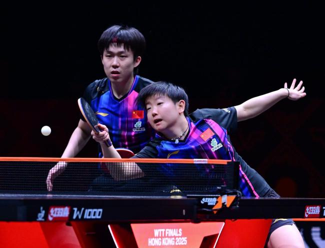 WTT香港总决赛国乒女单包揽四强
