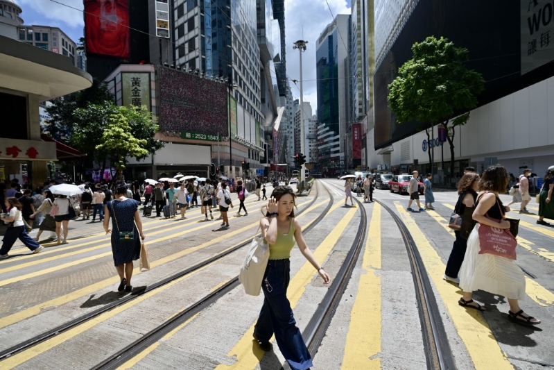 陈茂波指香港亦必须坚守国家「南大门」的金融防线。 陈茂波指香港亦必须坚守国家「南大门」的金融防线。