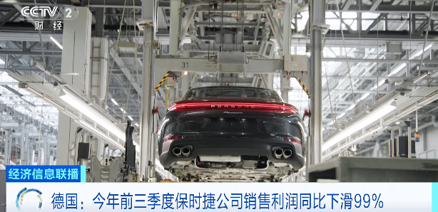 保时捷销售利润暴跌99%