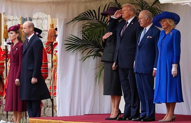 英国王室用最高规格迎接特朗普