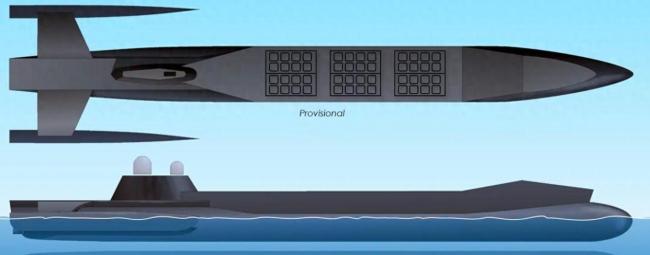 外媒惊叹中国无人武库舰要来了