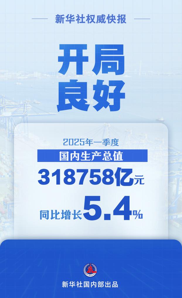 一季度中国经济增长稳中有升