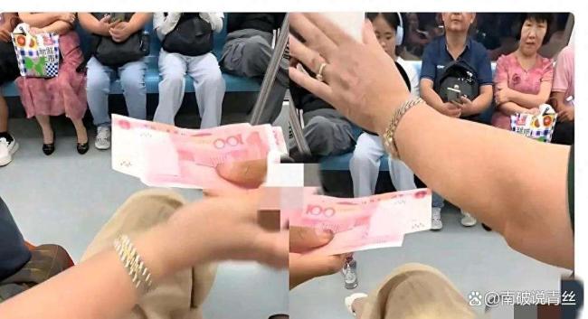 上海阿姨偶遇受伤男孩 塞给他500元