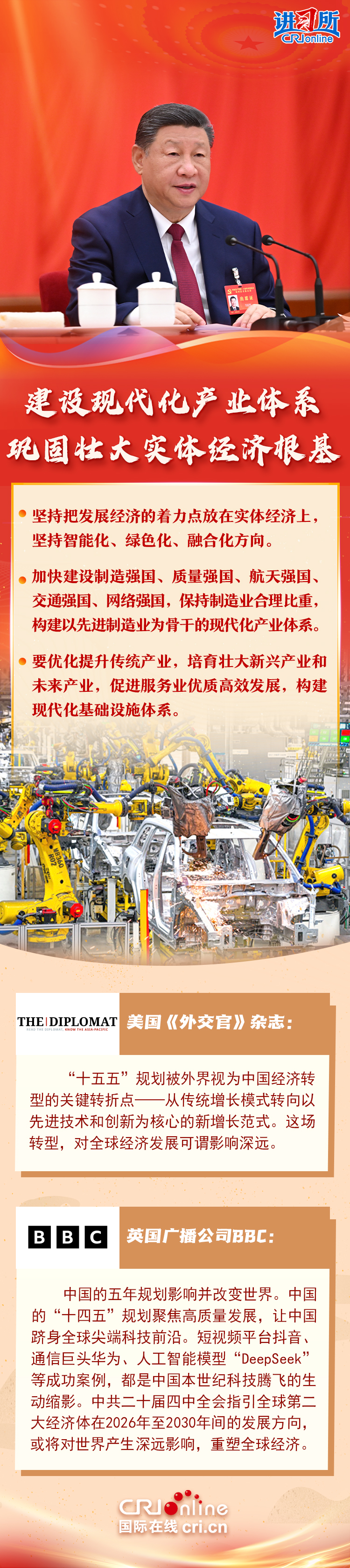 【讲习所中国与世界】中共“十五五”规划建议将重塑全球经济