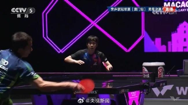 WTT冠军赛澳门站收官王楚钦夺冠43万