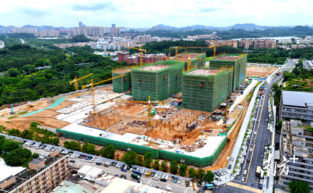 光达制造・厚街智慧谷总投资超14亿元，总用地约170亩。陈栋 摄