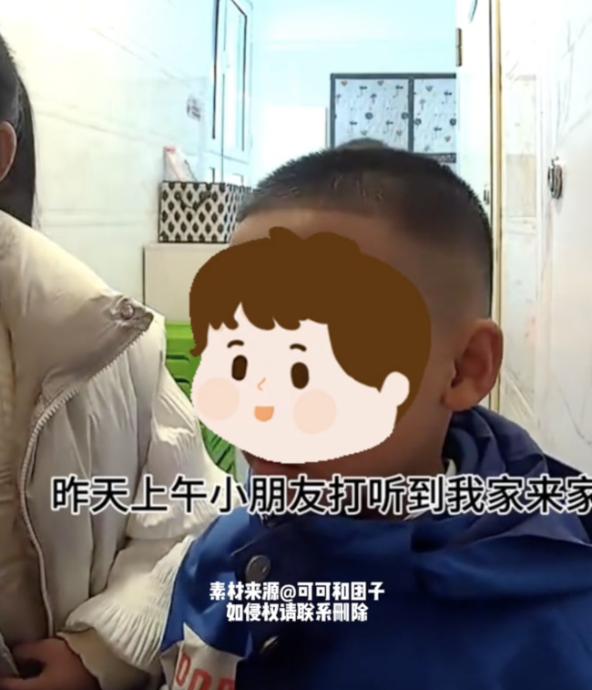小朋友准时准点上门帮忙遛狗