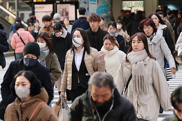 日本流感扩散 八成地区达“警报”级