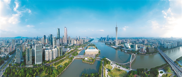 广州珠江两岸风景