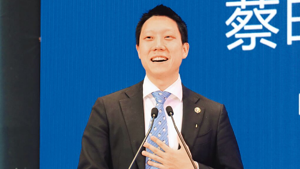旺旺集团总经理蔡旺庭。