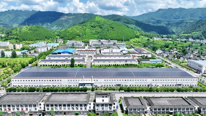 贵茶集团全球最大抹茶单体精制车间。（受访对象供图）