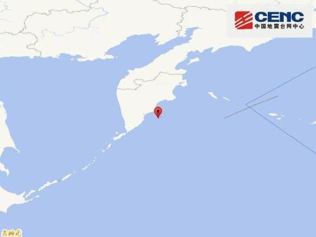 俄勘察加半岛附近海域发生8.0级地震