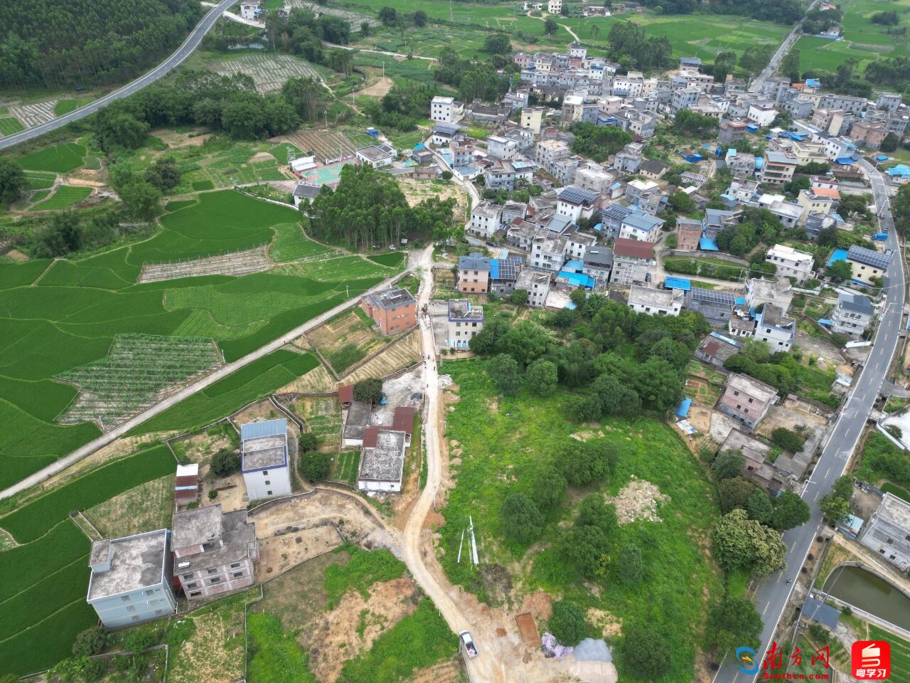 回龙镇古塘村。