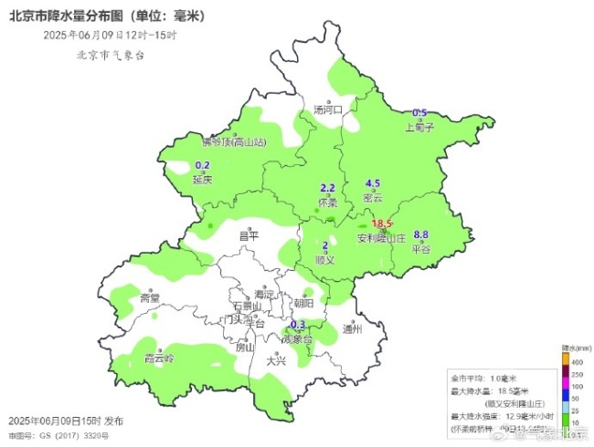 一觉醒来,预报中的雨来了!此刻北京多区正在下雨,出门注意!