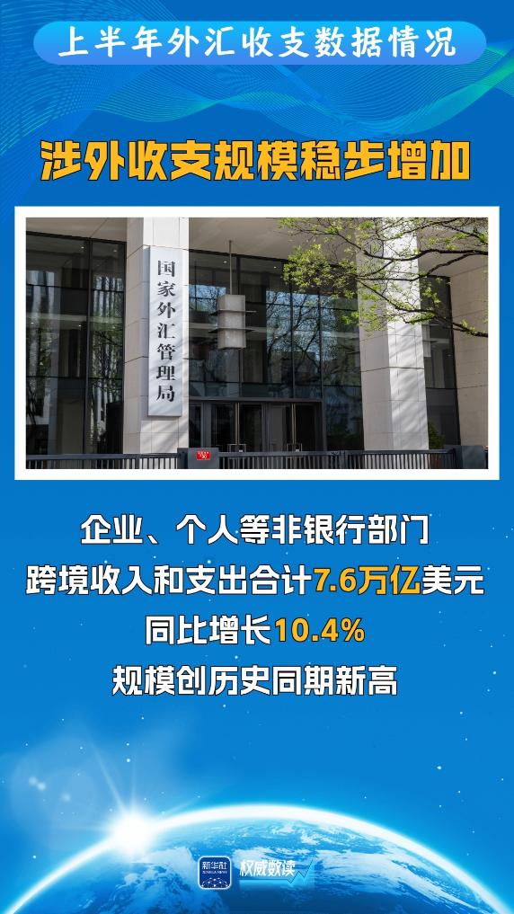 权威数读·经济半年报丨跨境贸易和投融资继续保持活跃