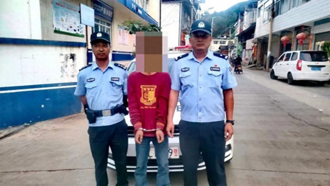 男子经常殴打七旬母亲被拘
