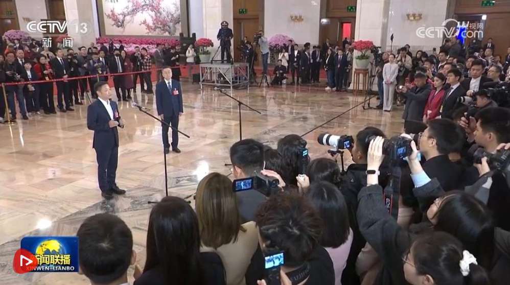 十四届全国人大三次会议“代表通道”再次开启 十四届全国人大三次会议“代表通道”再次开启