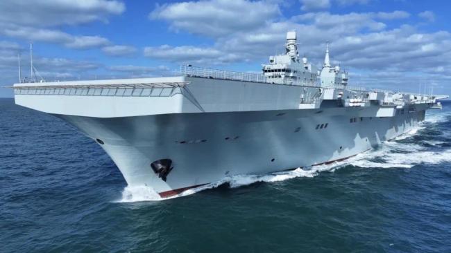 顺利完成！网友：四川舰，扎起！