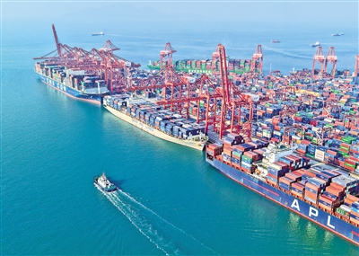 中国港口的物流脉动