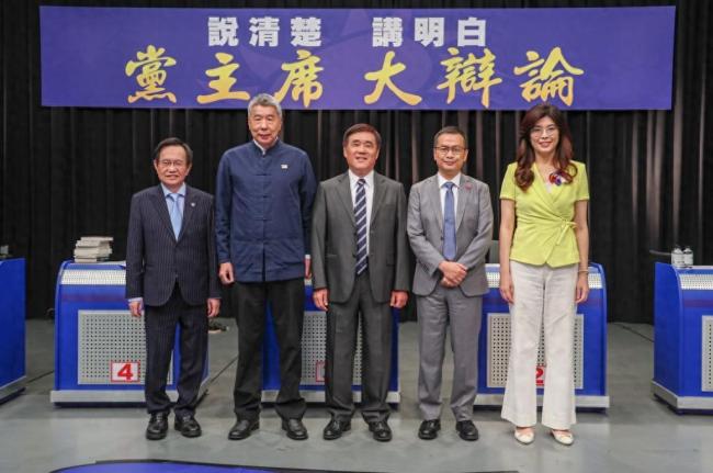 媒体：国民党主席选举走向两强对决