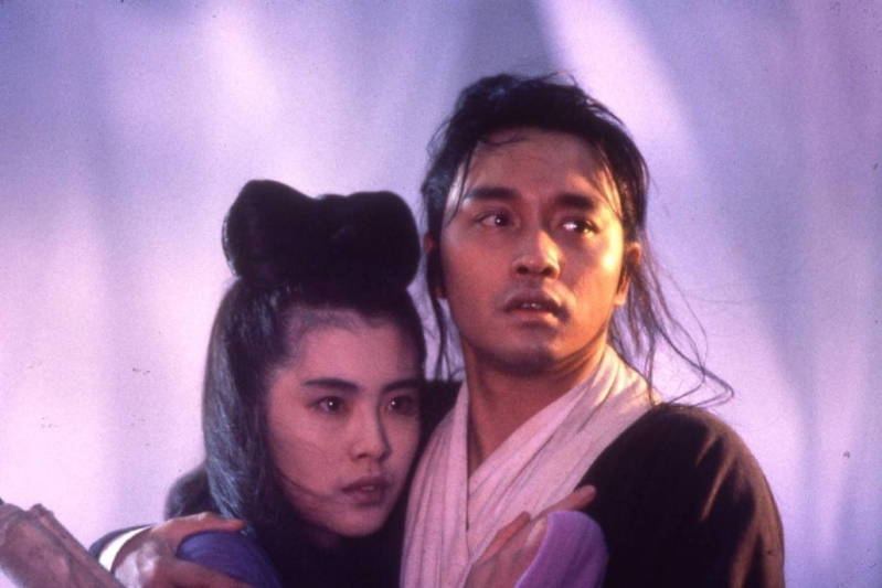 王祖贤与张国荣的电影《倩女幽魂》