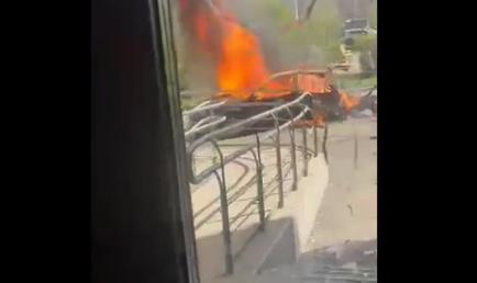 俄莫斯科州一汽车爆炸致1死
