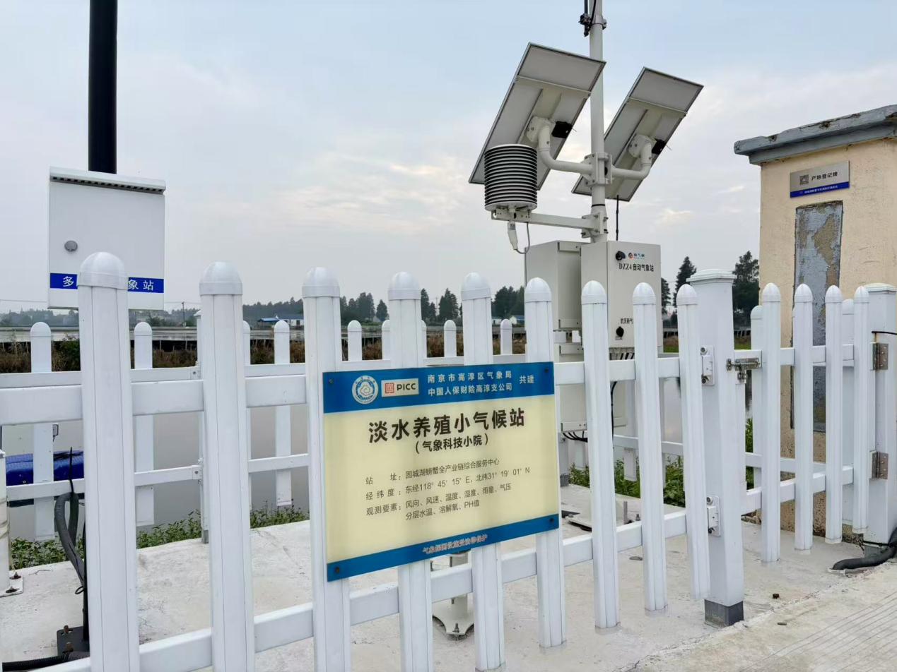 【高质量发展中国行·新时代的气象万千】精细化气象服务为大闸蟹养殖“支招”