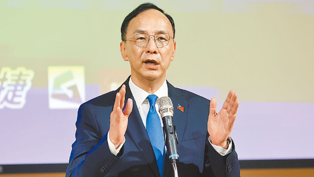 国民党主席朱立伦。