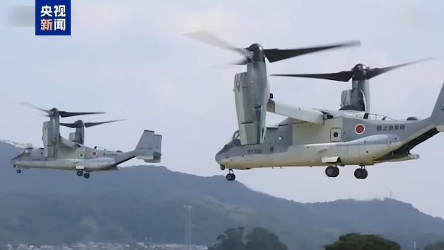 曝日将开展鱼鹰运输机夜间训练