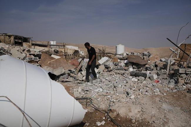 以军继续在约旦河西岸拆除巴勒斯坦人建筑