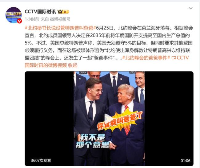 北约秘书长讨好特朗普暴露什么问题