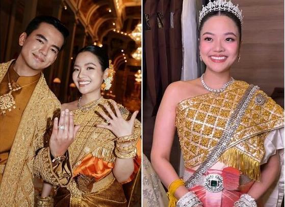 28岁柬埔寨公主大婚 曾在中国留学