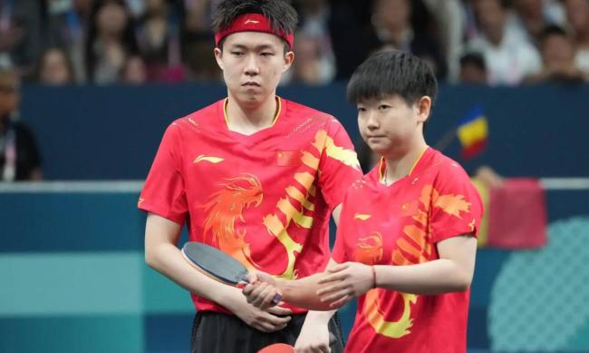 王楚钦孙颖莎超神一球