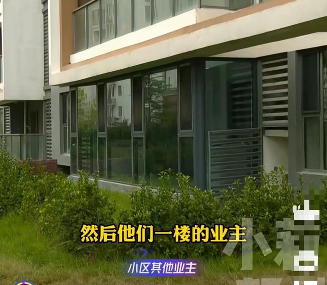 1楼业主占2000平绿地惹怒其他业主，物业：业主称买房时销售说带院